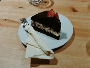 Black Forest Cake at Holy Cow in Edinburgh