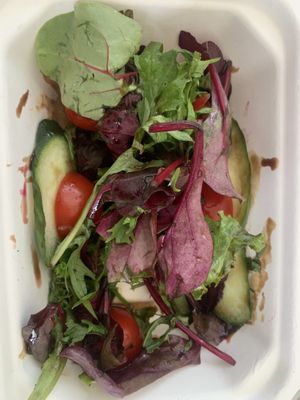 Side salad  at Holy Cow in Edinburgh