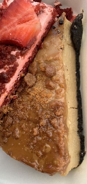 Cheesecake  at Holy Cow in Edinburgh