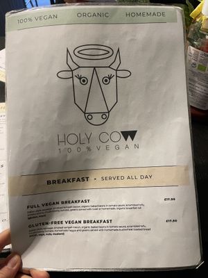   at Holy Cow in Edinburgh