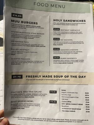   at Holy Cow in Edinburgh