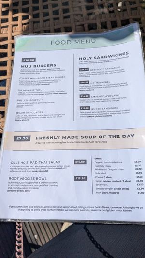  at Holy Cow in Edinburgh