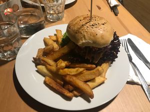 Vietnamese Burger at Holy Cow in Edinburgh