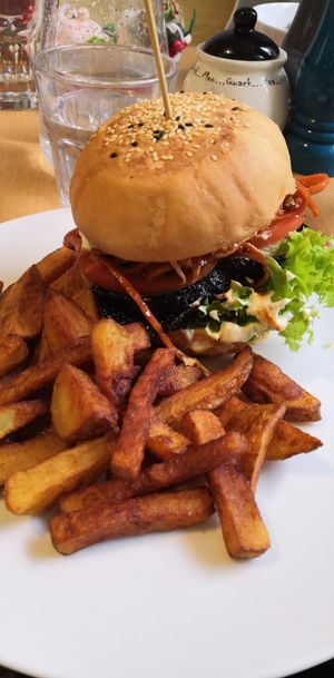 Nori fish, a taste sensation.  at Holy Cow in Edinburgh