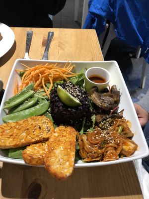 Asian box at Holy Cow in Edinburgh