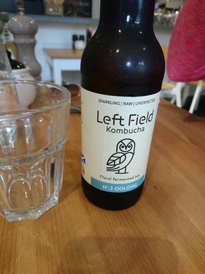 Kombucha of the vegan kind at Holy Cow in Edinburgh