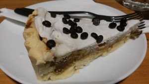 Banoffee pie at Holy Cow in Edinburgh
