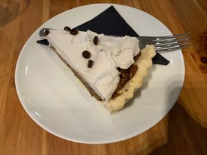 Bannofee pie - but heavy at Holy Cow in Edinburgh