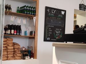 Decor  at Holy Cow in Edinburgh