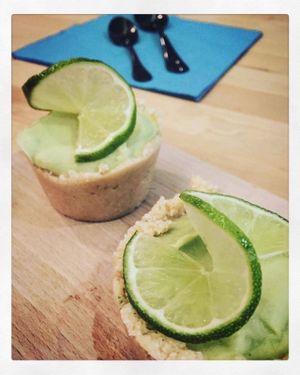 avocado lime tart at Lime Bistro in Athens