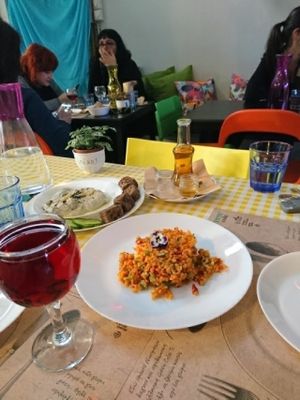 the starters :)  at Lime Bistro in Athens