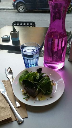 cabbage tart  at Lime Bistro in Athens