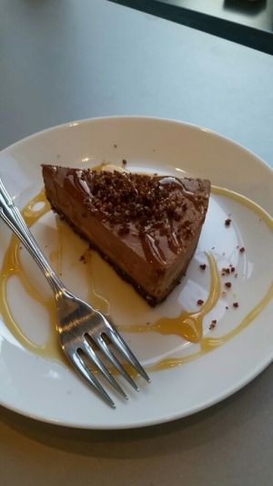 phenomenal Snickers slice at Lime Bistro in Athens