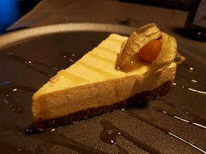 Cheesecake at Lime Bistro in Athens