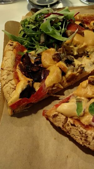 pizza night!!! at Lime Bistro in Athens