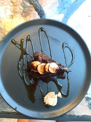 Snickers Cheesecake. at Lime Bistro in Athens