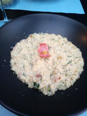 Risotto at Lime Bistro in Athens