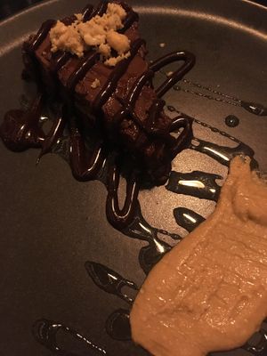 Snickers cake at Lime Bistro in Athens
