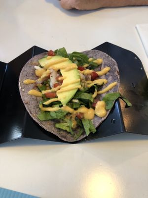 Delicious tacos- best we ever had. at Lime Bistro in Athens