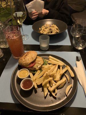 Beyond burger and pasta  at Lime Bistro in Athens