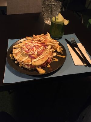 Vegan doner  at Lime Bistro in Athens