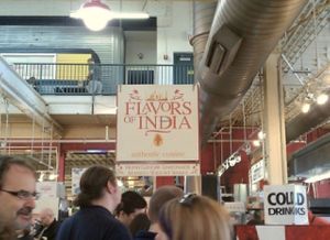 Located inside of The North Market at Flavors of India in Columbus