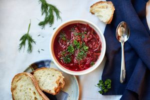 Borscht at An Edible Life in Canmore