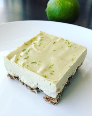 Lime CheeZecake at An Edible Life in Canmore