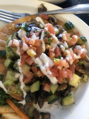 Tostada at Tumerico in Tucson