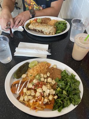 Breakfast Tamales & Burrito at Tumerico in Tucson