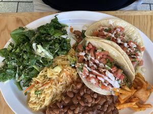 Jackfruit tacos at Tumerico in Tucson