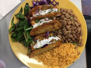 Fabulous potato tacos  at Tumerico in Tucson