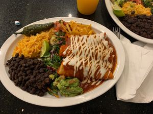 enchiladas  at Tumerico in Tucson