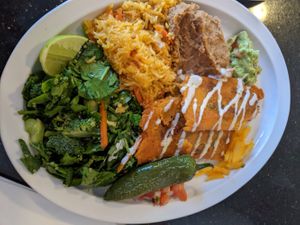Tamale Platter at Tumerico in Tucson