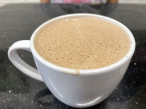 Mole Latte  at Tumerico in Tucson