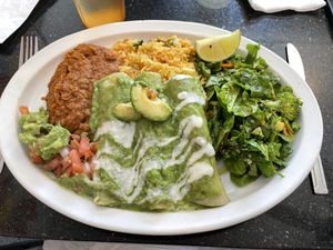 Avocado Enchilada  at Tumerico in Tucson