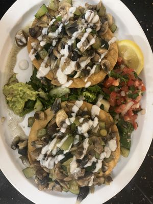 Frida Kahlo Tostadas  at Tumerico in Tucson