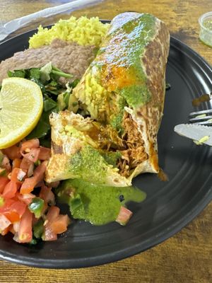 Birria burrito.  at Tumerico in Tucson