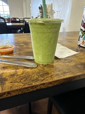 Green goddess smoothie  at Tumerico in Tucson