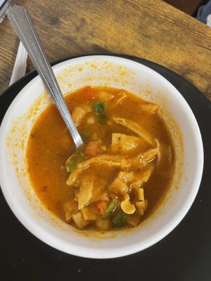Tortilla Soupp  at Tumerico in Tucson