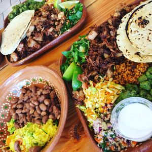 Vegan Carne Asada Plates at Tumerico, Tucson at Tumerico in Tucson
