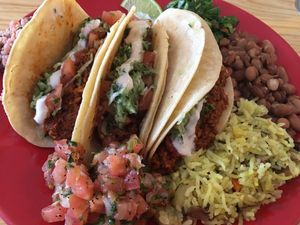 Amazing chorizo tacos  at Tumerico in Tucson