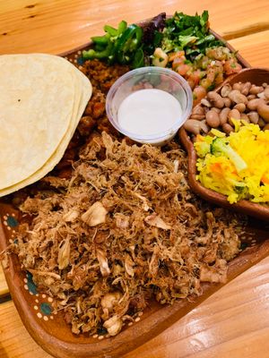 Carne asada plate at Tumerico in Tucson