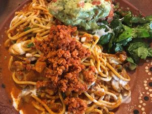 Mexican pasta! at Tumerico in Tucson