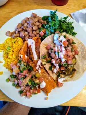 Cuban taco and tamale at Tumerico in Tucson
