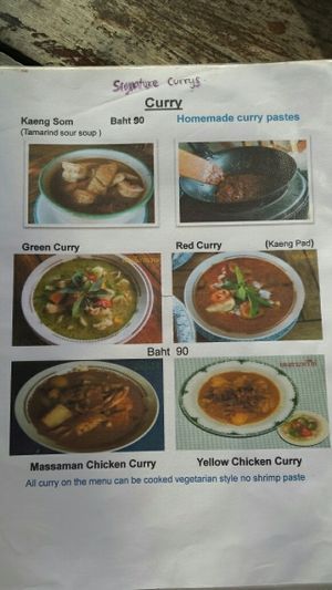 Menu page 11 at The Link Food Farmacy in Pai