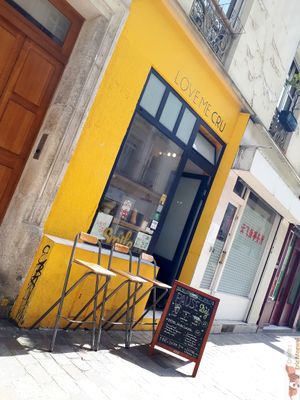 Facade at Love Me Cru in Paris