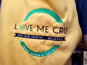 Logo at Love Me Cru in Paris