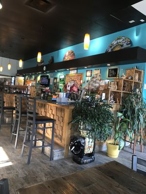 Bar seating at MyThai in Anchorage