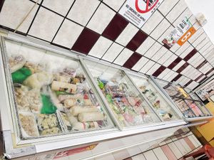 Frozen Mock items at Lu Lai Vegetarian in Kuching